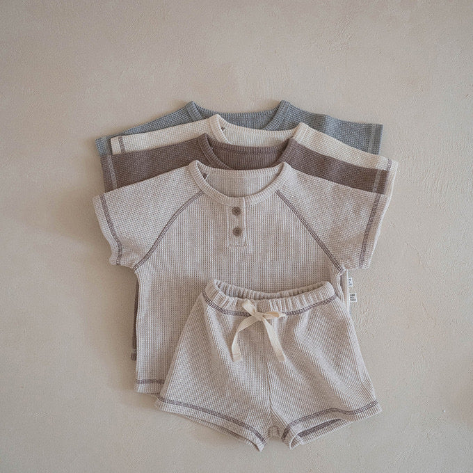 Simple Waffle Top/Bottom Set – My Little Ox